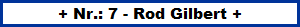 Rod Gilbert